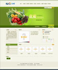 非常漂亮的绿色公司网站模板